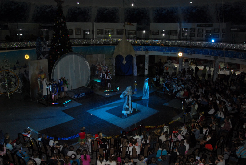 В Тульском музее оружия вновь новогодняя детская «оккупация»! Тульский Государственный Музей Оружия