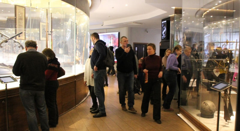 Февральские праздники в музее оружия продолжаются! За два дня, 23 и 24 февраля, музей принял около 10 000 человек. Тульский Государственный Музей Оружия