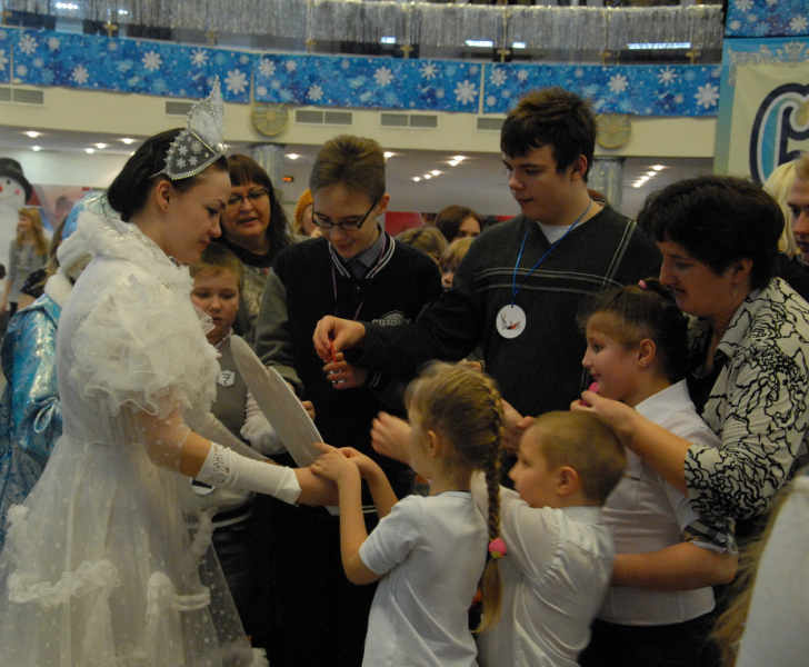 В музее оружия новогодний праздник для «Маленькой страны». Тульский Государственный Музей Оружия
