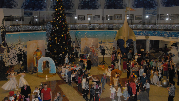 Весело мы вместе встречаем Новый год! Тульский Государственный Музей Оружия