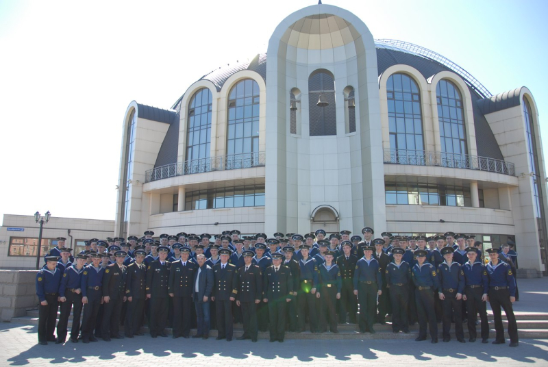 Музей оружия посетили курсанты Балтийского военно-морского института имени адмирала Ф.Ф. Ушакова Тульский Государственный Музей Оружия