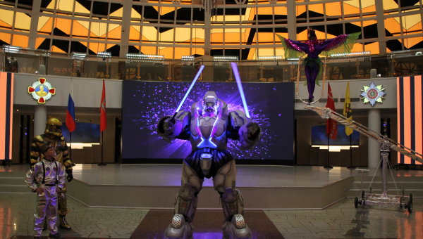 Сегодня для тульских СМИ музей провел презентацию новогоднего представления «Звездный дозор Богатырского Шлема» Тульский Государственный Музей Оружия