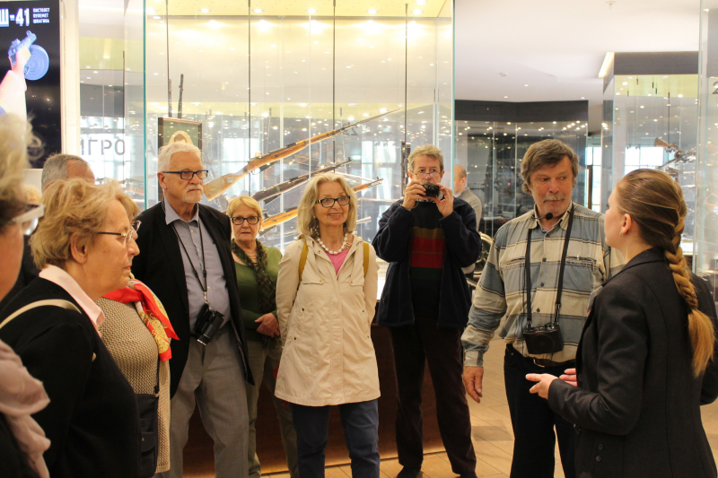 Музей оружия посетила делегация ассоциации пенсионеров Национального банка Австрии (Вена) Тульский Государственный Музей Оружия