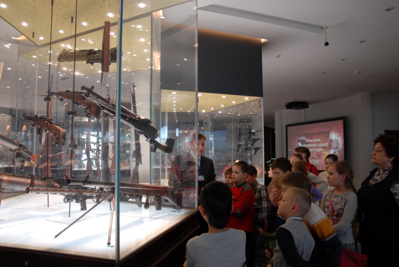 Более трех тысяч школьников посетили музей в первые дни весенних каникул Тульский Государственный Музей Оружия