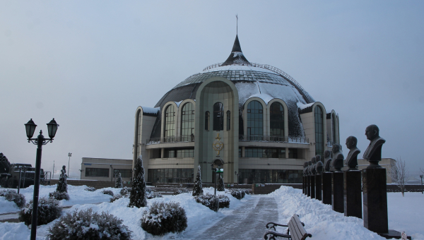 Удивительный зимний пейзаж! Удивляющий «шлем»! Тульский Государственный Музей Оружия