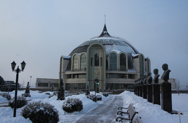 Удивительный зимний пейзаж! Удивляющий «шлем»! Тульский Государственный Музей Оружия