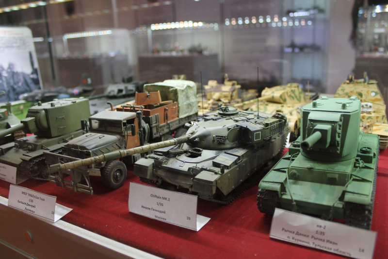 Выставка «Техника в масштабе» - последние выходные в Туле! Тульский Государственный Музей Оружия