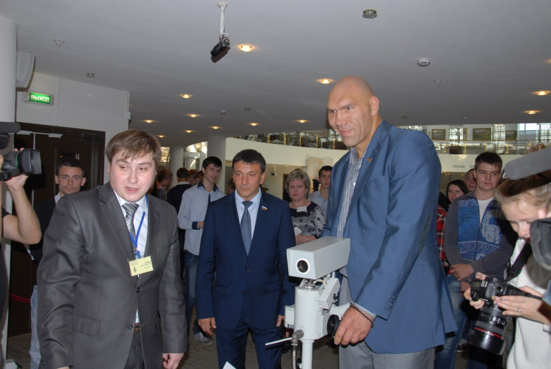 Николай Валуев в Тульском музее оружия! Тульский Государственный Музей Оружия