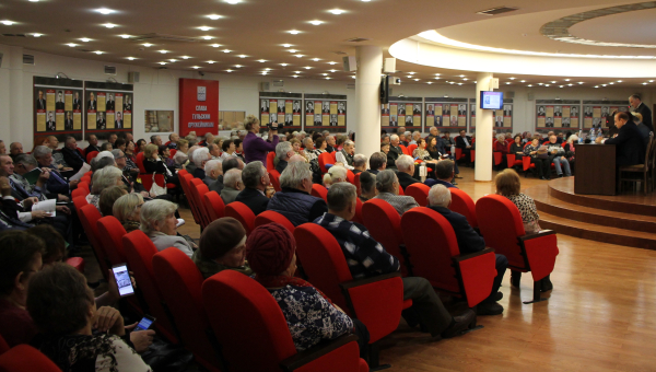 Пленум Тульской областной общественной организации ветеранов в музее оружия Тульский Государственный Музей Оружия