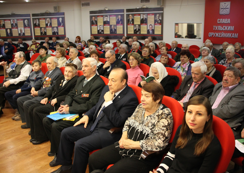 Пленум Тульской областной общественной организации ветеранов в музее оружия Тульский Государственный Музей Оружия
