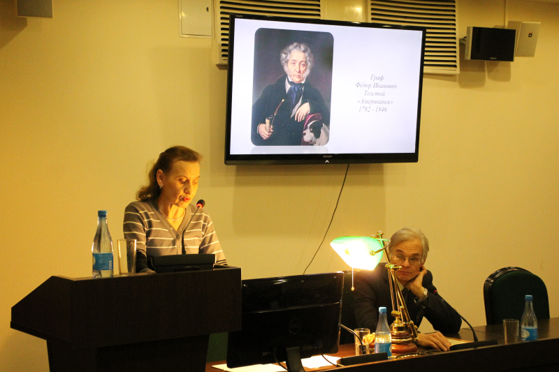 В музее оружия состоялась лекция «Толстые – герои, воины, защитники Отечества» Тульский Государственный Музей Оружия