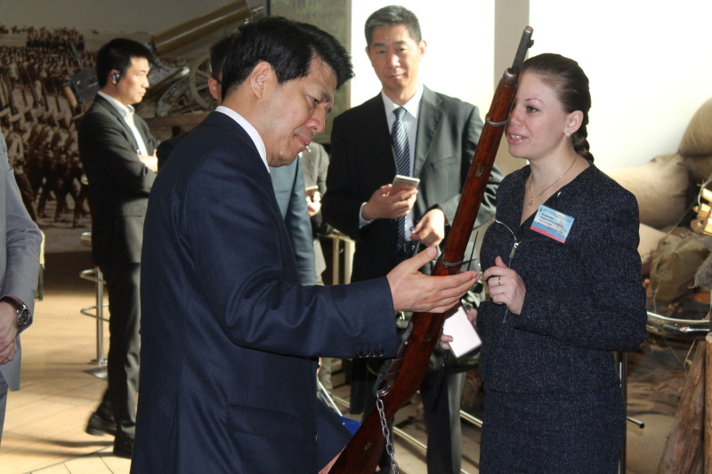 Сегодня музей оружия посетил Посол Китая в Российской Федерации господин Ли Хуэй Тульский Государственный Музей Оружия