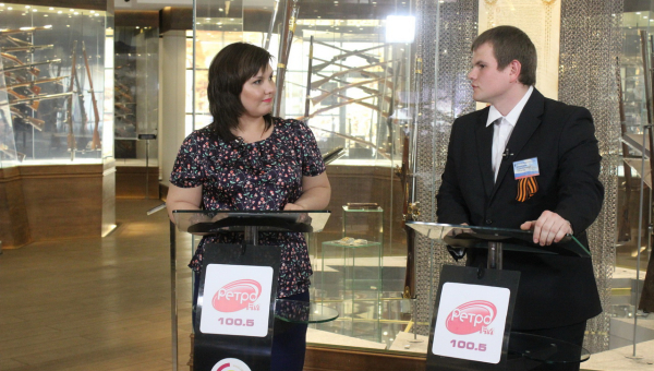 В музее оружия прошел 5-часовой прямой радиоэфир «День радио в «шлеме»! Тульский Государственный Музей Оружия