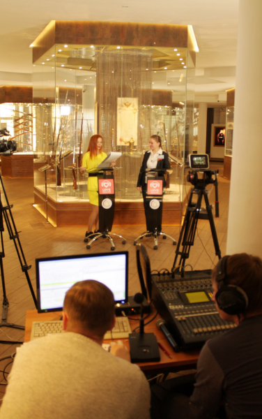 В музее оружия прошел 5-часовой прямой радиоэфир «День радио в «шлеме»! Тульский Государственный Музей Оружия