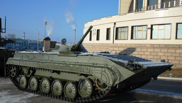 Пополнение «Стальных стражей». В музей прибыла БМП-1П Тульский Государственный Музей Оружия