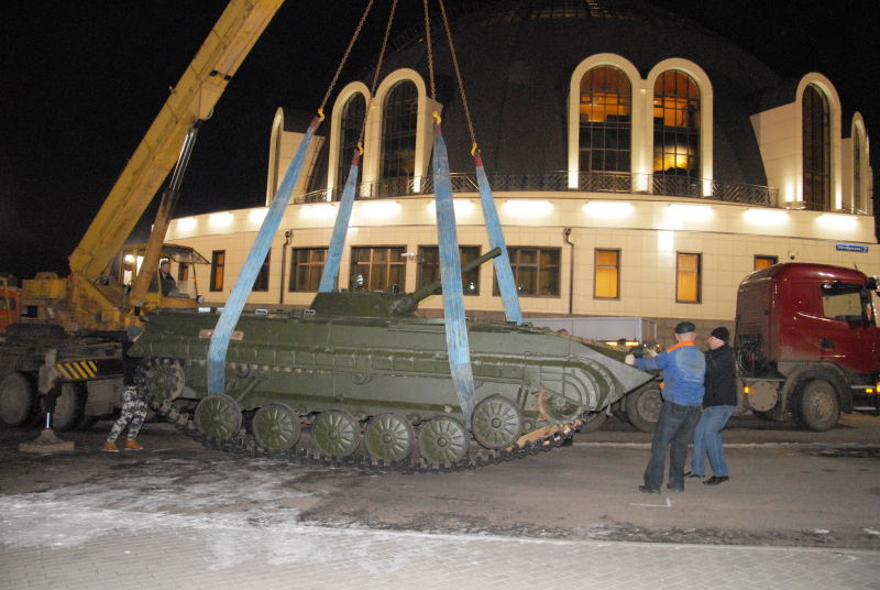 Пополнение «Стальных стражей». В музей прибыла БМП-1П Тульский Государственный Музей Оружия