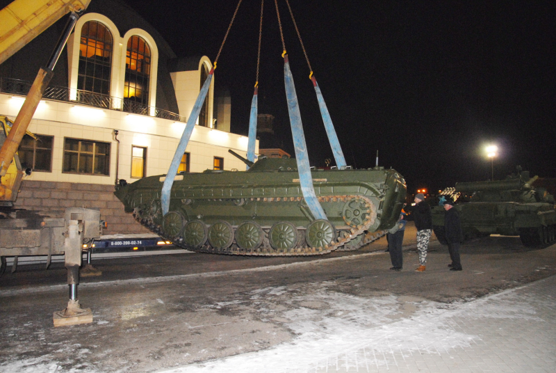 Пополнение «Стальных стражей». В музей прибыла БМП-1П Тульский Государственный Музей Оружия