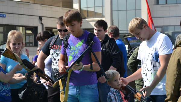 Туляки успешно проходят курс молодого бойца… Тульский Государственный Музей Оружия