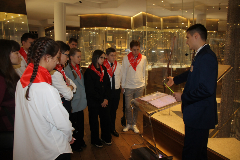 «Посвящение в Хранители истории» состоялось в Зале Славы российского оружия Тульского государственного музея оружия Тульский Государственный Музей Оружия