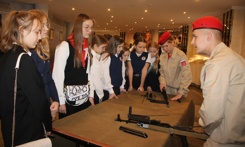 «Посвящение в Хранители истории» состоялось в Зале Славы российского оружия Тульского государственного музея оружия Тульский Государственный Музей Оружия