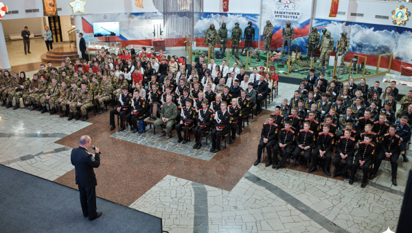 День в музее для российских кадет! Тульский Государственный Музей Оружия