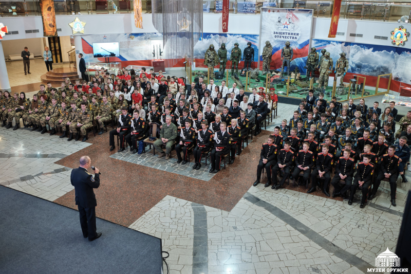 День в музее для российских кадет! Тульский Государственный Музей Оружия