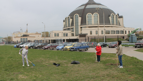 Чистота приятна глазу и душе! В музее оружия прошел субботник! Тульский Государственный Музей Оружия