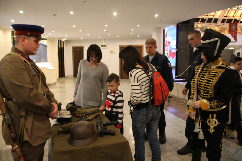 «Великие сражения России» и «Курс молодого бойца» - на игровых площадках музея. Тульский Государственный Музей Оружия