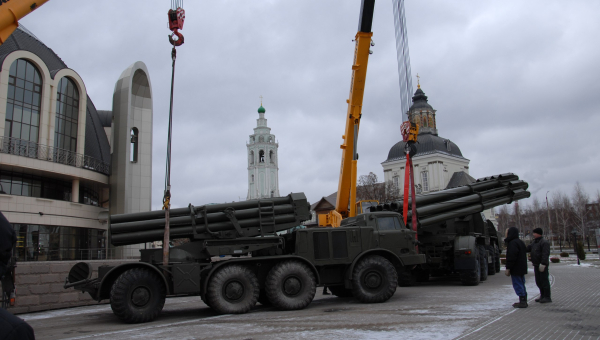 «Ураган» на территории Тульского музея оружия! Тульский Государственный Музей Оружия