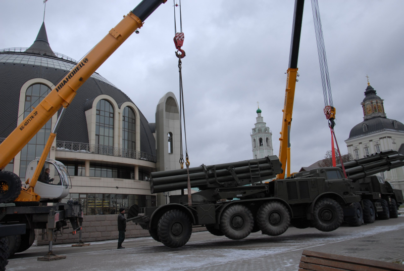 «Ураган» на территории Тульского музея оружия! Тульский Государственный Музей Оружия