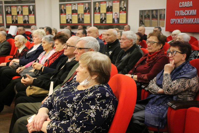 В музее оружия состоялась конференция Тульского областного совета ветеранов Тульский Государственный Музей Оружия