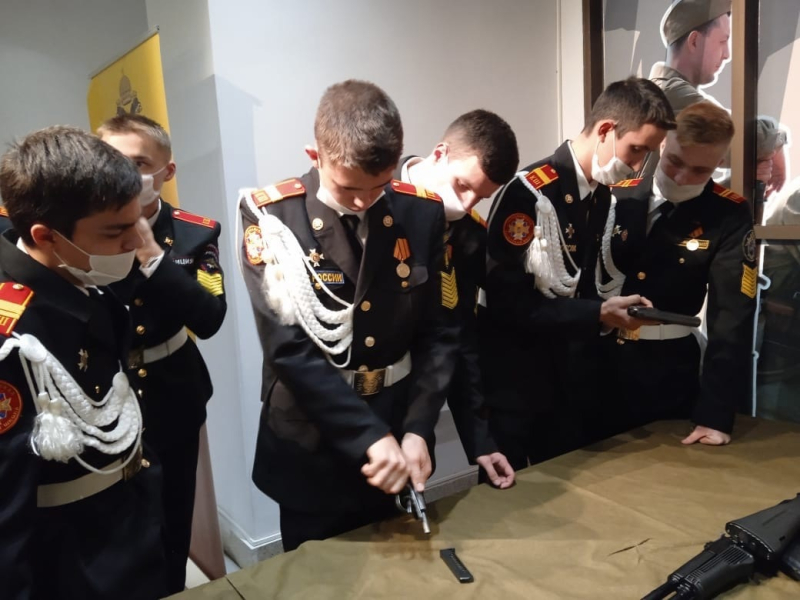 День в музее для российских кадет в Тульском музее оружия Тульский Государственный Музей Оружия