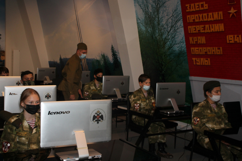 День в музее для российских кадет в Тульском музее оружия Тульский Государственный Музей Оружия