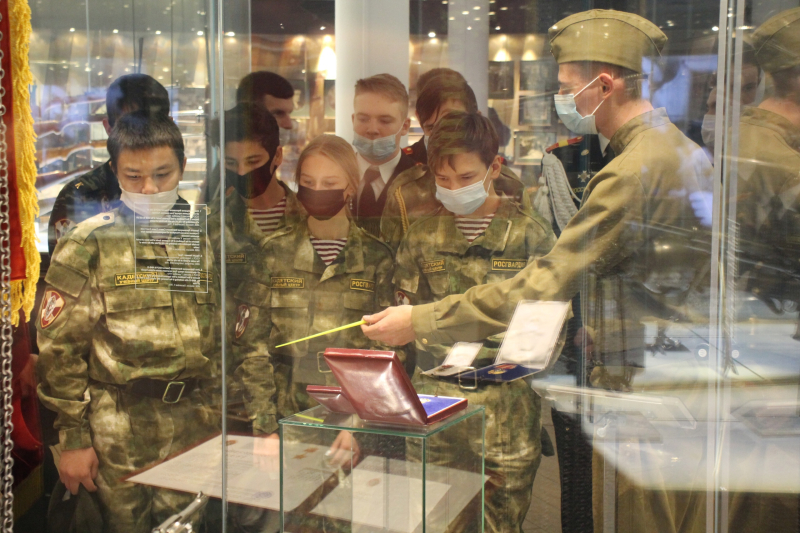 День в музее для российских кадет в Тульском музее оружия Тульский Государственный Музей Оружия