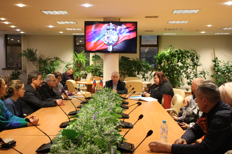 Сегодня Тульский музей оружия посетили сотрудники муниципального бюджетного учреждения культуры городского округа город Воронеж «Центр военно-патриотического воспитания «Музей-диорама» Тульский Государственный Музей Оружия