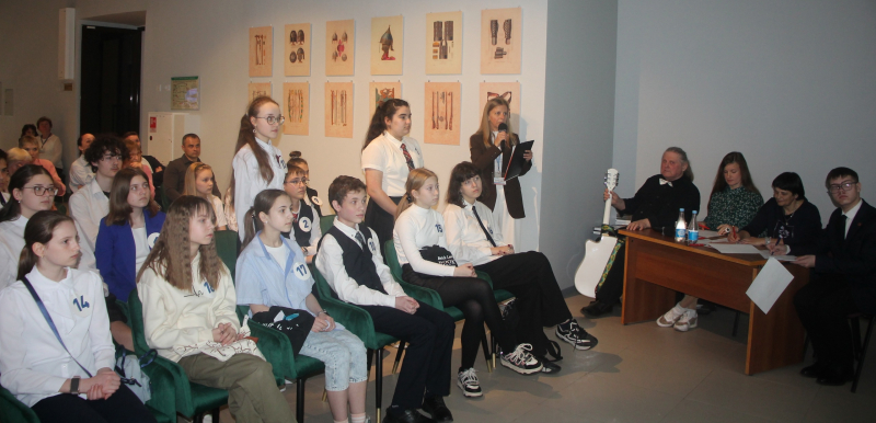 В музее оружия состоялся финал ежегодного историко-краеведческого конкурса «Поймёшь ли предков ты своих, «вернувшись» в ту эпоху?» Тульский Государственный Музей Оружия