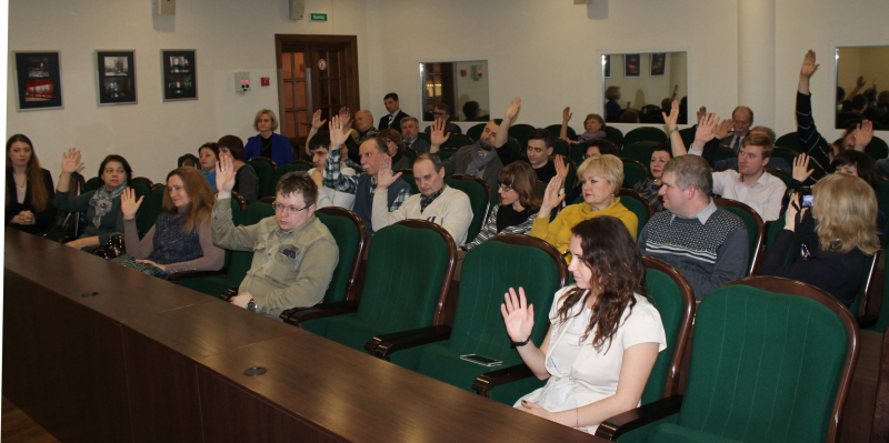 В музее состоялось Общее собрание Тульского регионального отделения Российского военно-исторического общества. Тульский Государственный Музей Оружия