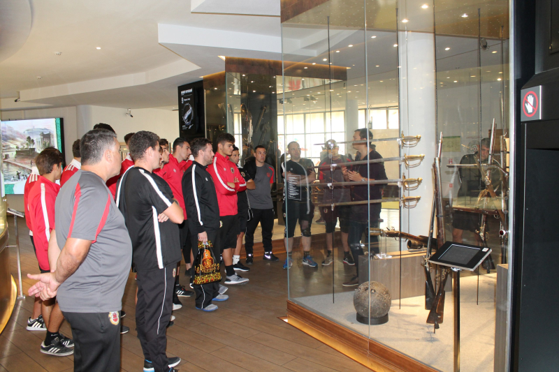 Тульский музей оружия посетили футболисты молодёжной сборной Гибралтара. Тульский Государственный Музей Оружия