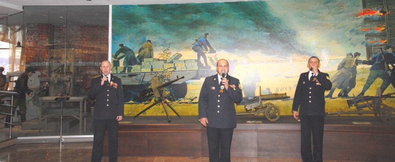 «Ликующий май» - праздничная концертная программа для ветеранов Великой Отечественной войны в музее оружия Тульский Государственный Музей Оружия