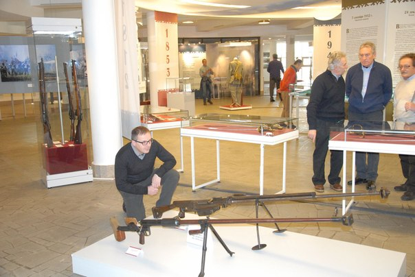 Гость музея - мужской хор «La Faita» Тульский Государственный Музей Оружия