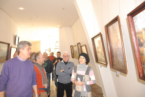 Гость музея - мужской хор «La Faita» Тульский Государственный Музей Оружия