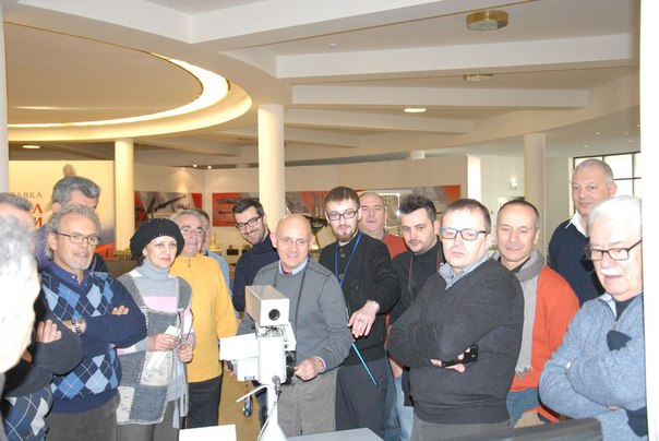 Гость музея - мужской хор «La Faita» Тульский Государственный Музей Оружия