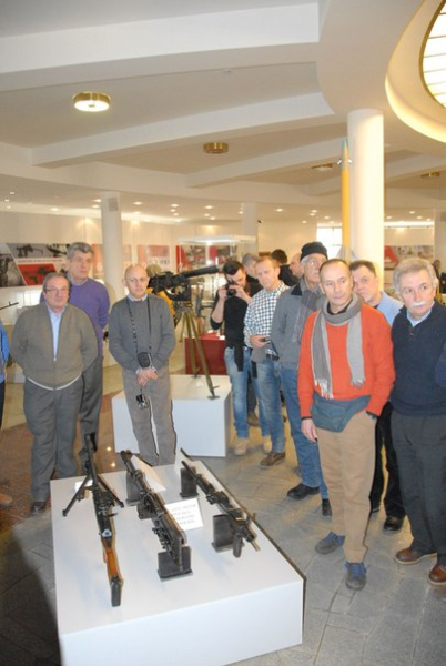 Гость музея - мужской хор «La Faita» Тульский Государственный Музей Оружия