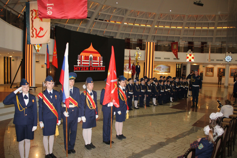 Торжественное посвящение в кадеты в Тульском музее оружия! Тульский Государственный Музей Оружия