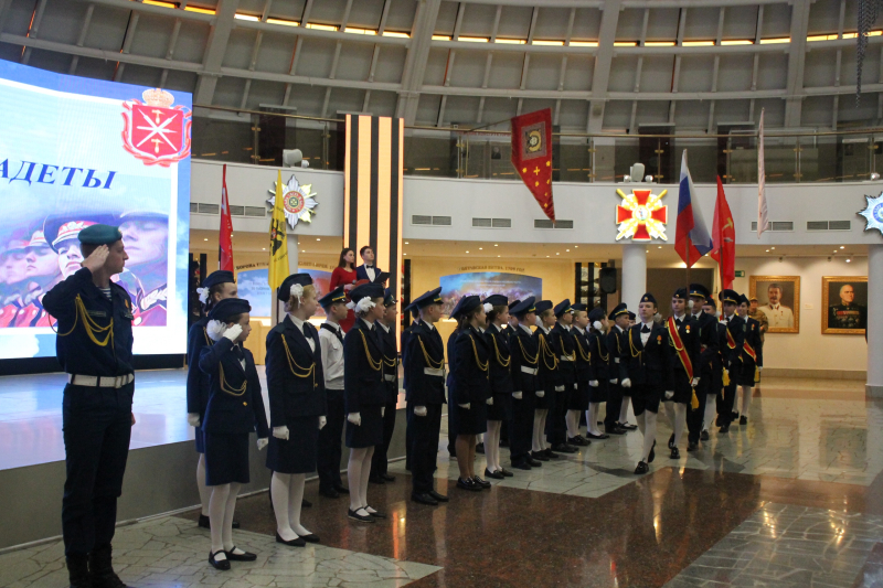 Торжественное посвящение в кадеты в Тульском музее оружия! Тульский Государственный Музей Оружия