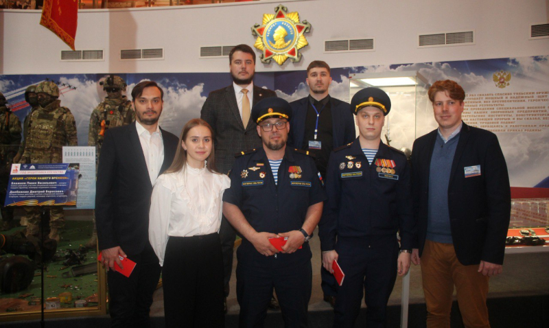 «Герои нашего времени» в экспозиционных залах Тульского государственного музея оружия Тульский Государственный Музей Оружия