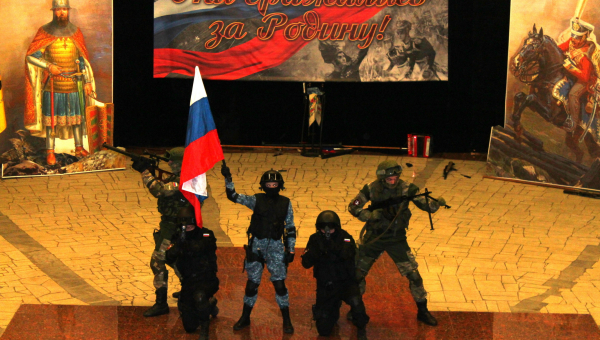 Праздничное представление театра «Несокрушимые» музея оружия в День Тульской области и города-героя Тулы Тульский Государственный Музей Оружия