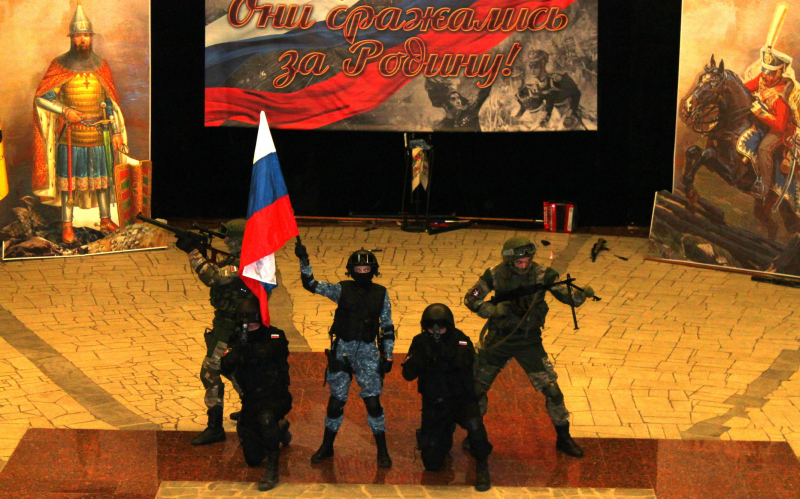 Праздничное представление театра «Несокрушимые» музея оружия в День Тульской области и города-героя Тулы Тульский Государственный Музей Оружия