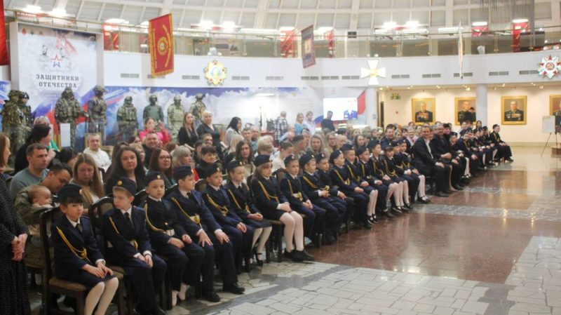 Торжественное посвящение в кадеты в Тульском государственном музее оружия! Тульский Государственный Музей Оружия