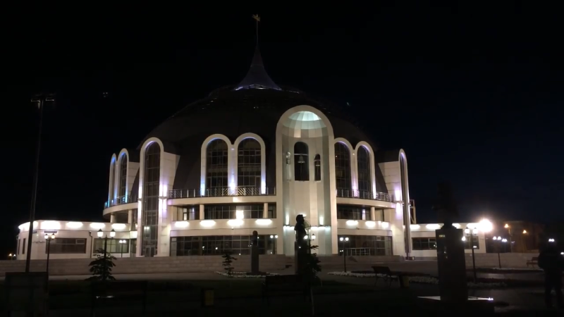 Музей оружия удивляет новой красочной подсветкой! Тульский Государственный Музей Оружия